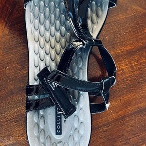 Clarks Black Sandal Sole with Label